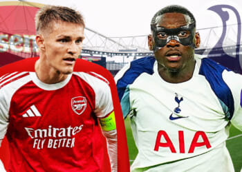 Arsenal captain Odegaard set for superhero return in North London derby while Spurs star Kolo Muani could play in MASK