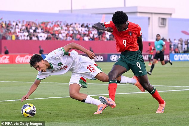 His hold-up play has impressed onlookers, while he is proactive in running the channels - traits that will serve him well in trying to catch the eye of Jose Mourinho and the Benfica first team