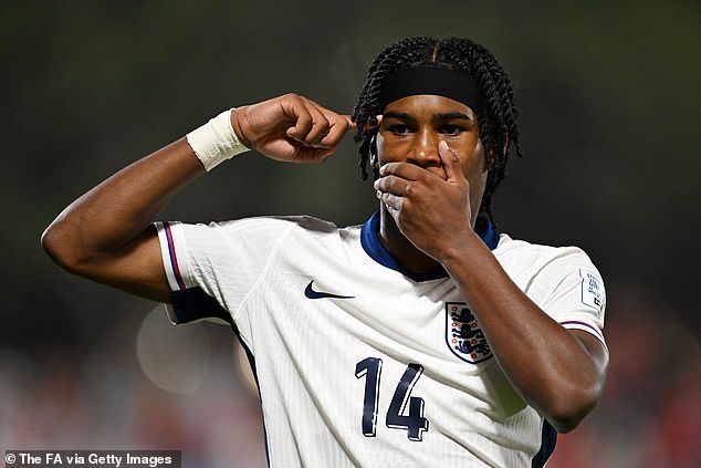 The youngest of Emile Heskey’s sons, Reigan departed Qatar with four goals and three assists through five matches