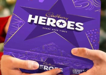 Shoppers can claim a FREE Cadbury Heroes tin worth £16.50
