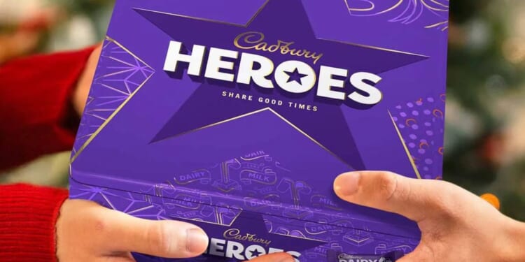 Shoppers can claim a FREE Cadbury Heroes tin worth £16.50