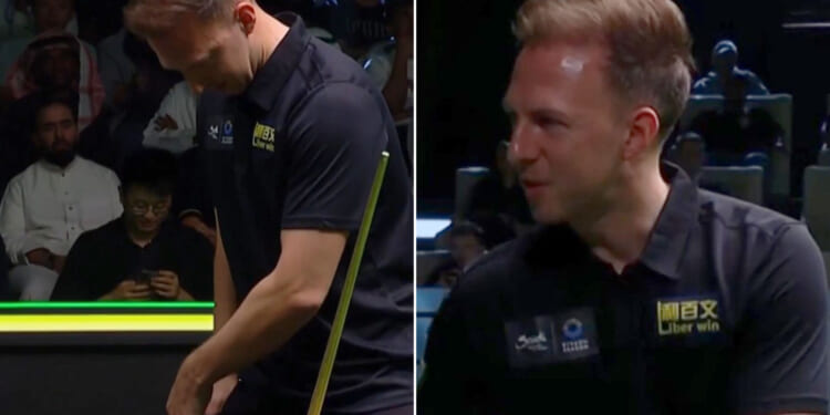 'He can't pull it out'