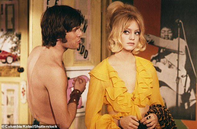 She said: 'I wash my face every day. And I massage it for about three minutes, and then I put creams on my face, and I go to sleep' (pictured 1970)