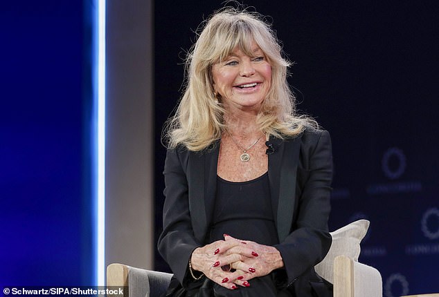 When it comes to her diet plan, Goldie's core tenets are food separation and not overeating (pictured in September 2025)