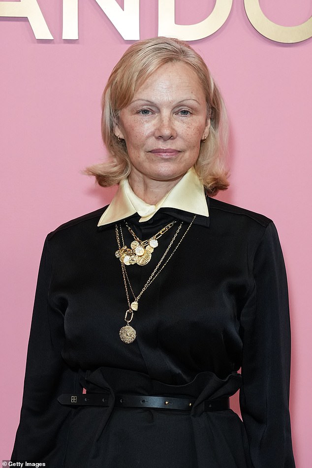 Meghan’s au naturel appearance has reignited claims she is going the Pamela Anderson way by ditching full glam for freckles