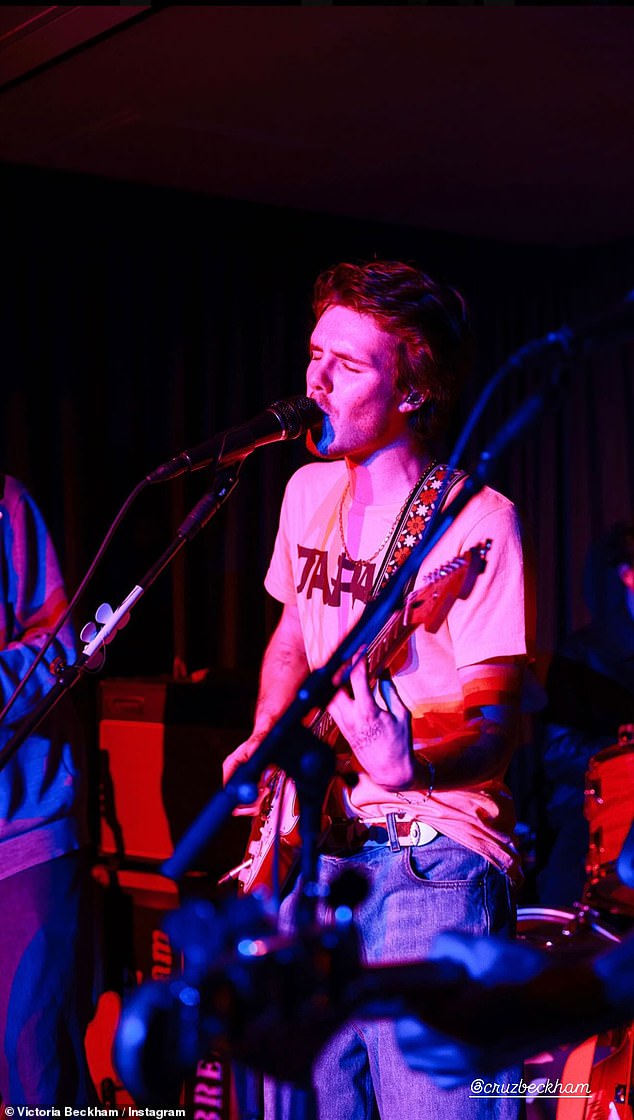 With lyrics that included: ' You're looking kinda lonely, girl // Would you like someone new to talk to? // I'm feeling kinda lonely too,' (Cruz pictured)