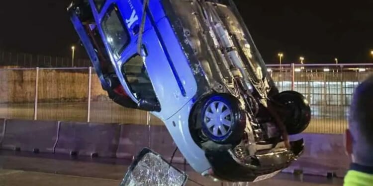 Tourist, 67, dies after car plunges into the sea while driving off a ferry on holiday island Menorca