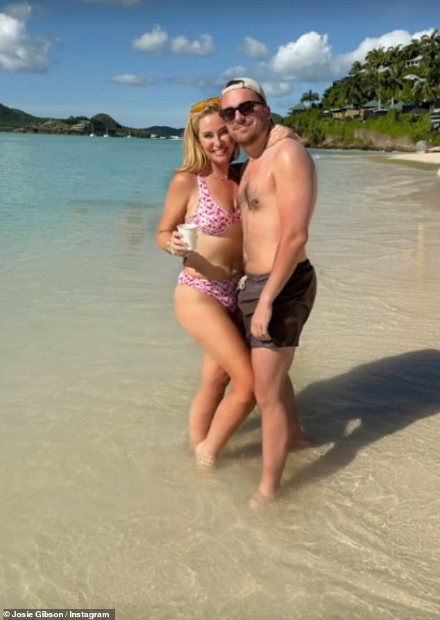 Earlier this week, the ITV star enjoyed a trip to the beach during her holiday as she stopped off in Antigua