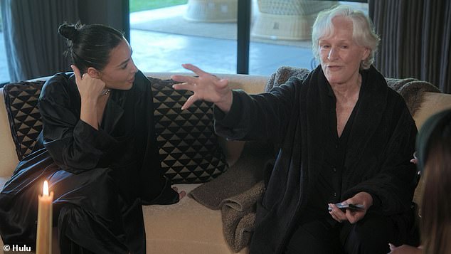 She said: 'What surprised me was Kim's seriousness of intent. She had no pretensions that she was a great actress, but she was smart enough to have people around her who she could learn from'