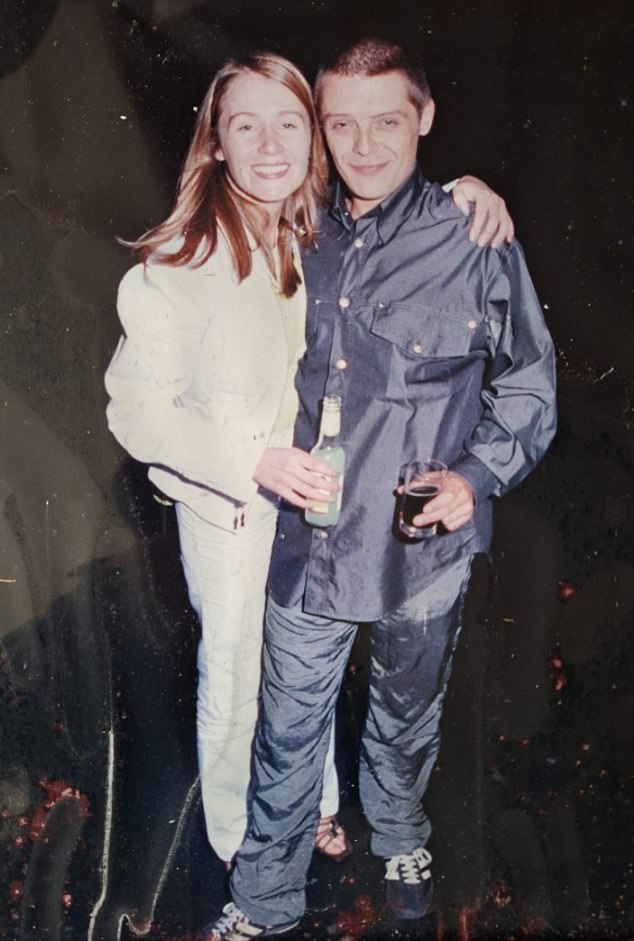 Mani also shared a poignant image of him with his wife, who he met while recording The Stone Roses' second album in the early 1990s