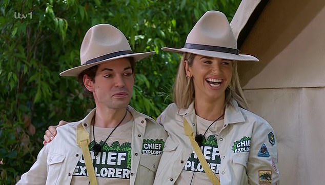 I'm A Celebrity's late arrivals Tom Read Wilson and Vogue Williams made their debut tonight