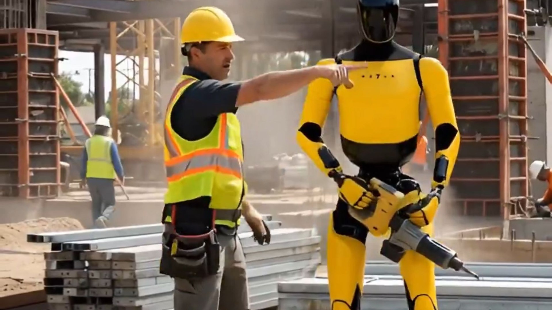 Eerie vid shows Elon’s vision of the future with robots in EVERY part of life as billionaire vows bots will make us rich