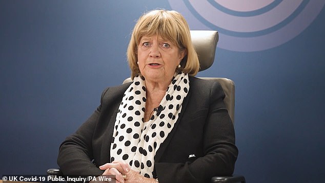 Whitehall was so badly prepared for the devastating virus that ministers were forced to take 'tough decisions' which amounted to 'too little, too late', Inquiry chair, Baroness Heather Hallett, said