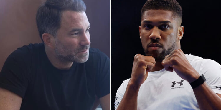 Anthony Joshua to announce new coaching team for Jake Paul fight after spending time training with ex-opponent