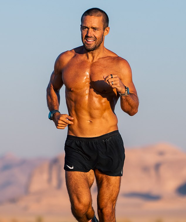 Spencer ran 30 marathons in 30 days for charity earlier this year