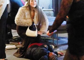 Town goes wild celebrating 'Xmas for alcoholics'