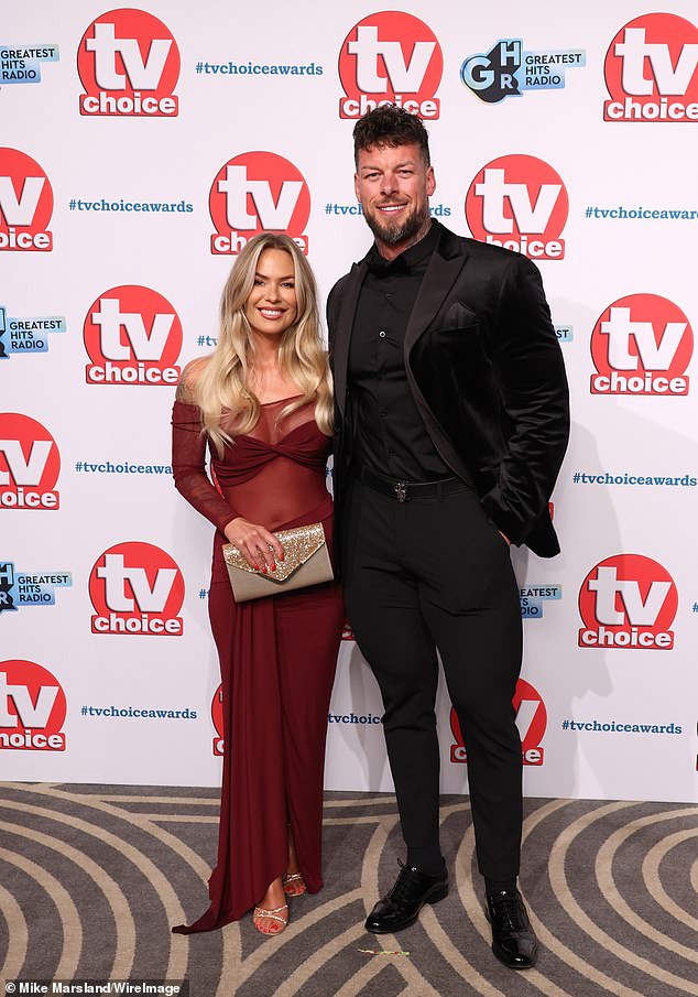 During the event, the bodybuilder revealed it was the couple's first time attending an awards ceremony together