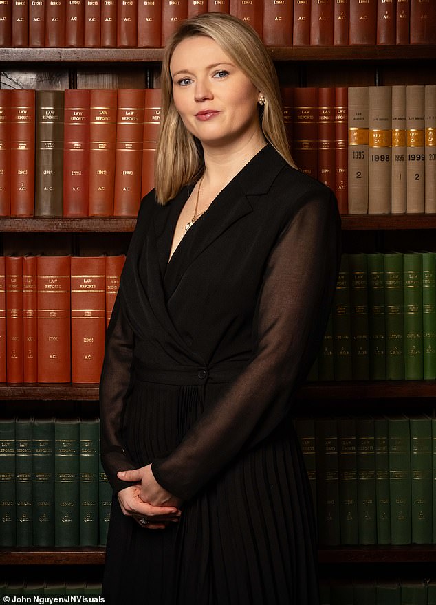 Charlotte Proudman (pictured), the barrister representing the mother, said the ruling showed 'a rapist's rights are more important than [the] victim's'