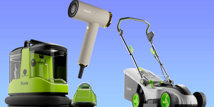 Get 60% off from vacuums to lawnmowers