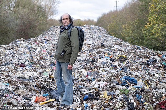 Billy Burnell, a local angler, walked along the Cherwell in September and realised to his shock that a fresh load of rubbish had been dumped nearby