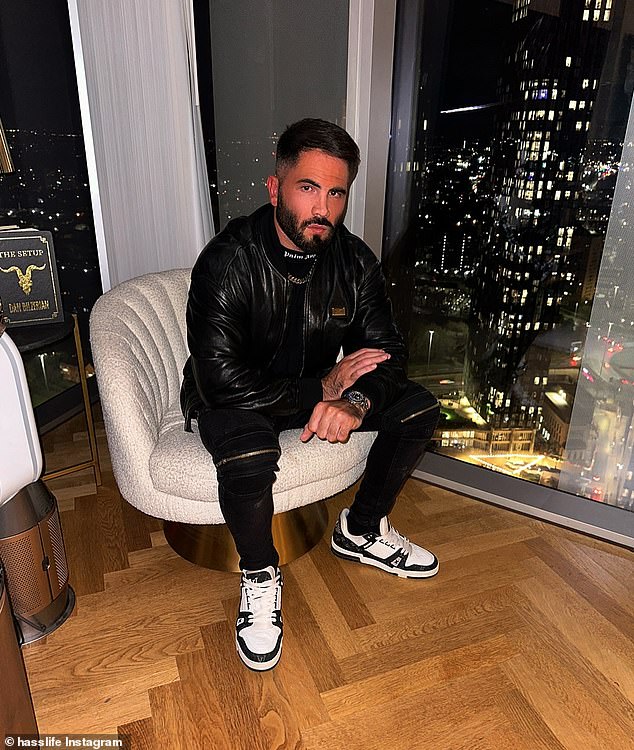 Continental Club owner 'Hass' said it was 'quite impressive' that one member of the celebrity customer's group settled the £88,589.60 bar bill on their card without flinching