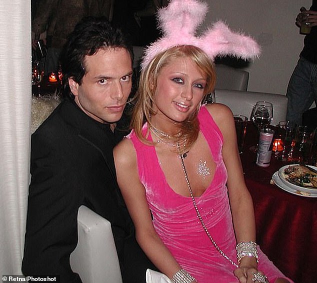 She had filmed the video with her now-ex Rick Salomon when she was only 19 years old and it was shared online two years later, in 2003. The former couple is seen in 2001