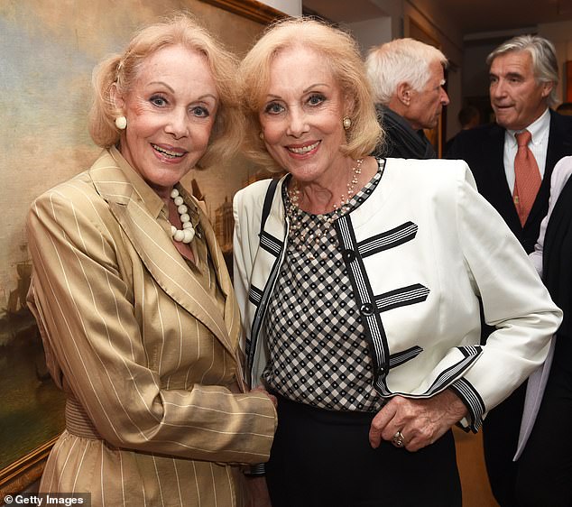 Ellen and Alice attend the Dorotheum Munich Hosts Cocktail Reception on September 16, 2014 in Munich