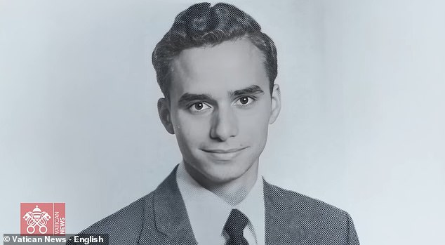 A third photograph captures him on the brink of adulthood, dressed smartly in a suit and tie
