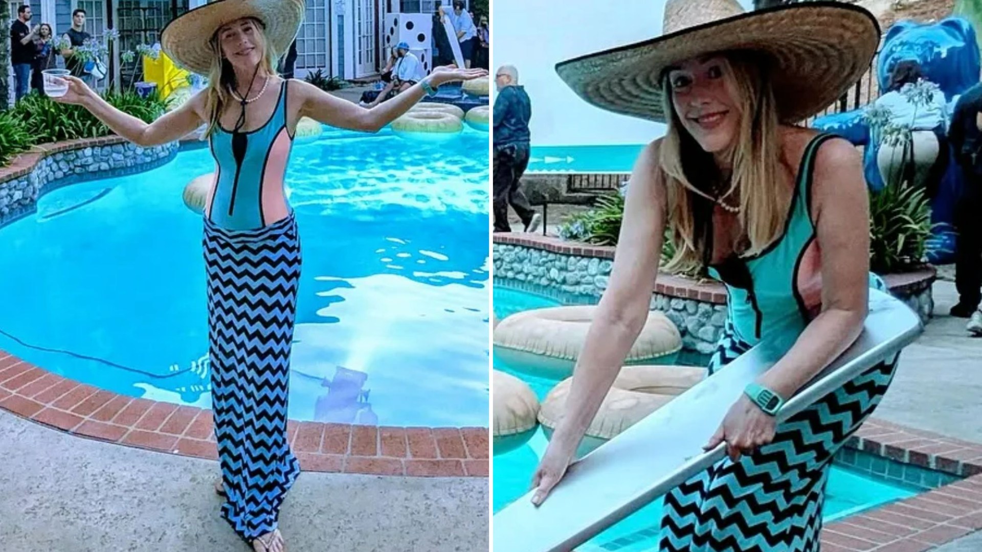 Former teen star, 54, has barely aged a day as she stuns in swimsuit 36 years after iconic movie franchise 