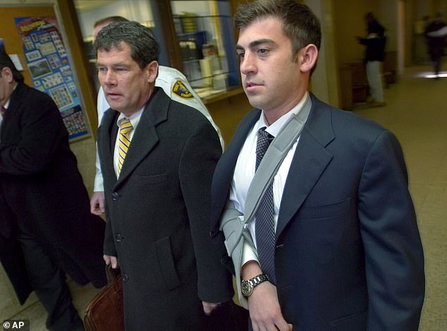 But the polo-playing American socialite had a dark past - Liuzzo had been charged with manslaughter after a drunken fight as a student at the College of the Holy Cross, Massachusetts, led to the death of a teenager in 2002. The charge was later reduced to assault