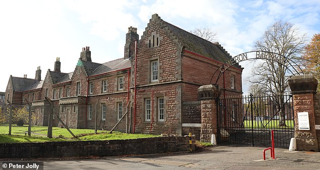 Cameron Barracks: This Victorian-era housing is located on a hilltop on the east side of Inverness, Scottish Highlands. Pictured: October 2025