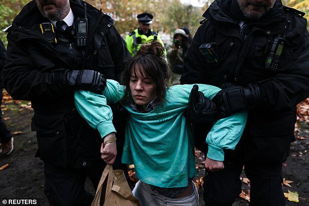 Today's demonstration is one of a series of actions taking place in 18 towns and cities between November 18 and 29