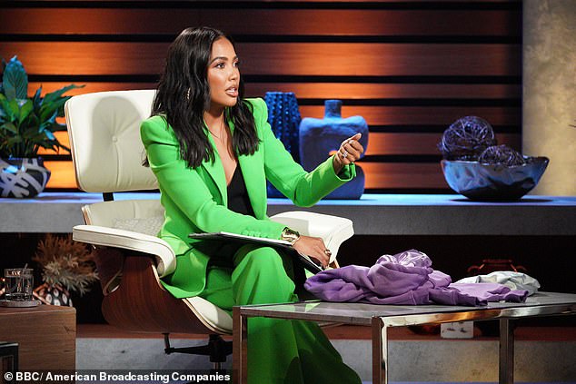 Emma has become a familiar face on TV in America and appeared on the US version of Dragon's Den called Shark Tank where she was the show's first black female investor
