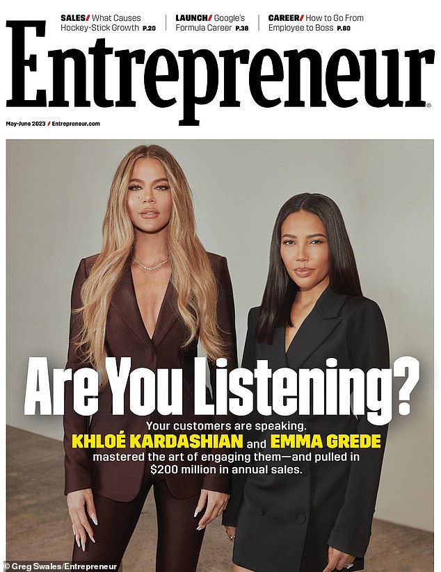 Emma has now appeared on magazine covers including Entrepreneur and associates with the likes of the Kardashians and Meghan, Duchess of Sussex