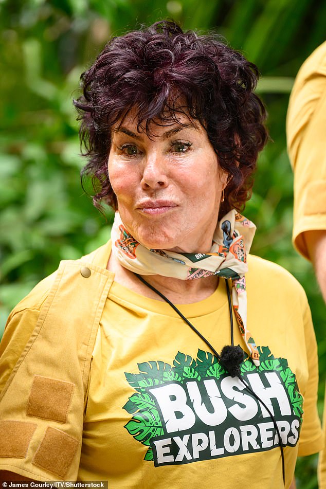 During a previous appearance on Adam Buxton's podcast, she admitted she still had anger towards Louis, 55 (pictured in the jungle)