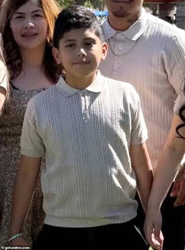 Police said Johns pulled out a handgun and fired into the back seat of the car driven by Ayala, killing the sitting Dominguez-Chavarria (pictured)