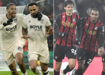 Semenyo-less Cherries fight from two-down to salvage draw after England hopeful Wilson's brace