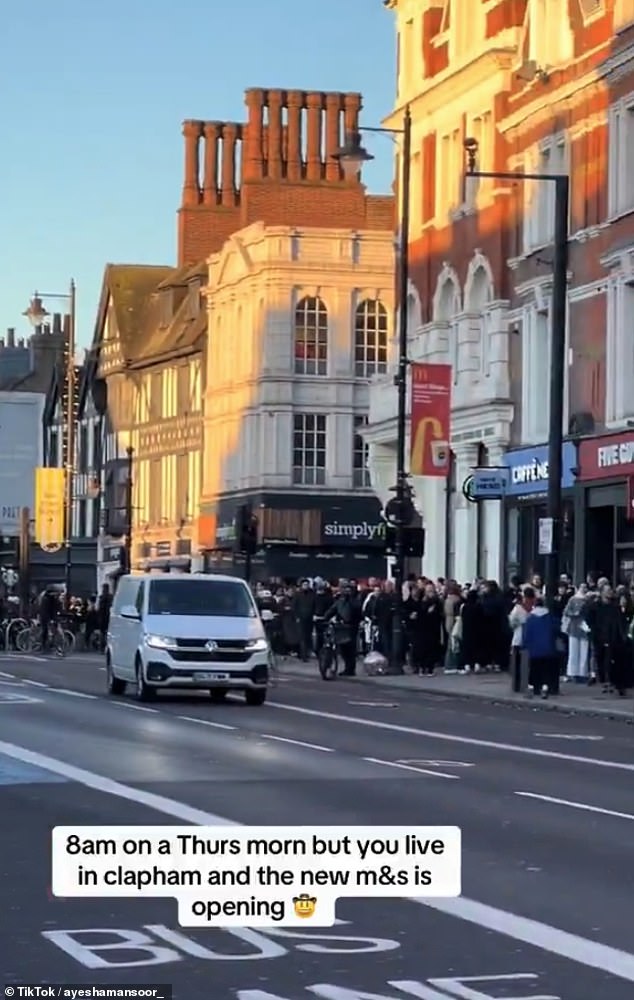 Earlier this week, hundreds of people lined the streets for the launch of their new Clapham High Street store