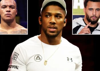 Frank Warren wants Anthony Joshua to fight Fabio Wardley or Moses Itauma in passing of the torch bout after coach split