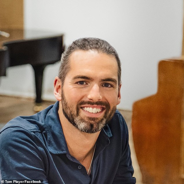 Tom Player (pictured) said he went back up the mountain to look for his friend