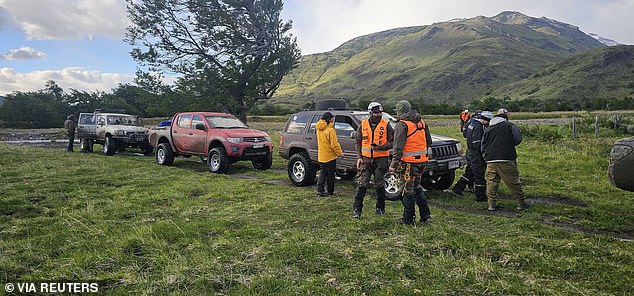 Chilean rescue teams prepare to search for five tourists killed during a powerful snowstorm in Torres del Paine National Park, in the southern Patagonia region, Chile, in this handout photo distributed on November 19, 2025