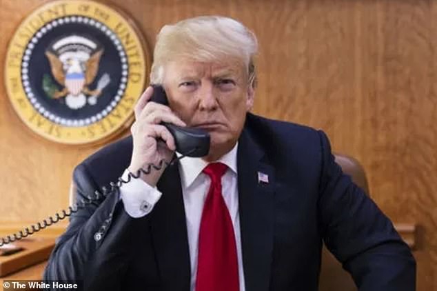 Trump admitted that 'it's not going to be easy for her' to claw her way back into politics, but said, 'I'd love to see it,' noting that for now, 'she's got to take some rest'