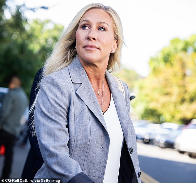 Greene expressed profound frustration with her own party's inability to get anything done despite controlling the presidency and both houses of Congress in 2025