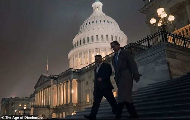 Those in the documentary argue that secretive figures within the government believe that the first country to unlock the secrets of this mysterious technology will become the leading global power for years to come (pictured: the documentary)