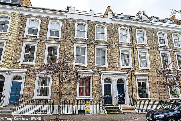 Ilfield Road in Chelsea, where homes sell for between £3million and £4million