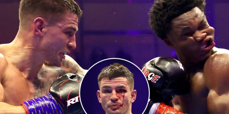 Brave Brit Sam Noakes beaten by Abdullah Mason in thrilling world title fight after suffering horror cut