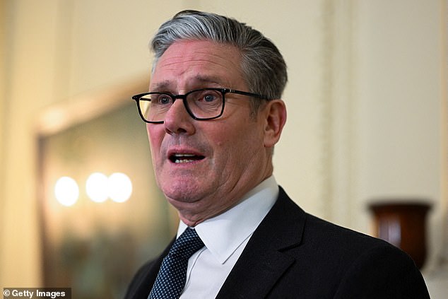 Labour insiders claim to know Ms Rayner's plan to succeed Prime Minister Keir Starmer (pictured)