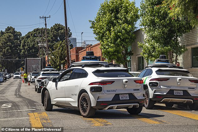 'You never quite get over the thrill of sitting in the passenger seat of a driverless vehicle,' writes Caroline Graham