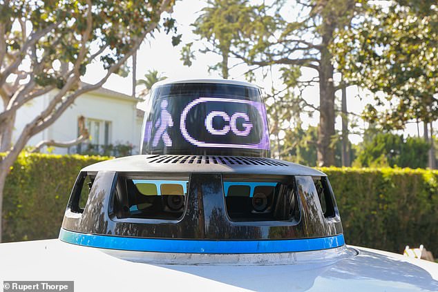 The vehicles have spinning ¿lidars¿ on the roof, technical wizardry that can ¿see¿ 300 metres in every direction using a combination of radar, sensors and cameras