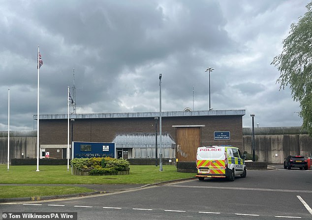 Abu was segregated in HMP Frankland (pictured) last April to prevent him spreading extremist beliefs